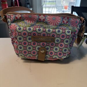 Lily Bloom Christina Purse Crossbody Large Starburst Multi Color